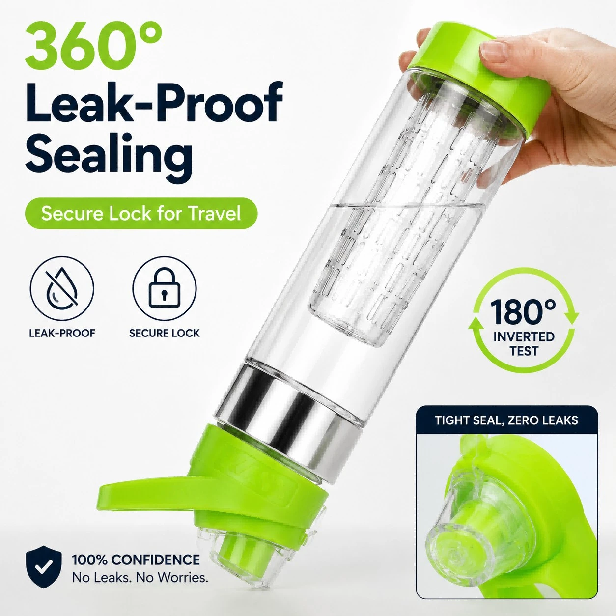 Tritan Fruit Infuser Bottle Tritan Fruit Infuser Bottle